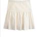 J. Crew Skirts | J Crew Matelasse Drop-Waist Skirt | Color: Cream | Size: 00