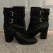 Nine West Shoes | Black Booties With Buckles | Color: Black | Size: 8.5