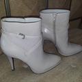 Nine West Shoes | Nwot Nine West Ceeceeo Bootie | Color: Cream/White | Size: 9