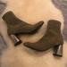 Free People Shoes | Barely Worn Free People Gold Spectrum Sock Booties | Color: Gold | Size: 9