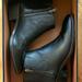 Coach Shoes | Coach Black Leather Booties | Color: Black | Size: 5.5