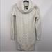 American Eagle Outfitters Sweaters | American Eagle Outfitters Turtleneck Sweater Dress | Color: Cream/White | Size: Xs