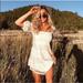 Free People Dresses | Free People | Be You Baby Lace Mini Dress | S | Color: Cream/White | Size: S