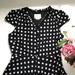 Kate Spade Dresses | Kate Spade Polka Dot Fit And Flare Dress | Color: Black/White | Size: 4