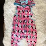 Disney Matching Sets | Brand New Infant Girl 12m Disney Pants Bodysuit | Color: Blue/Pink | Size: 9mb