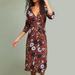 Anthropologie Dresses | Faithfull The Brand Aberdeen Wrap Dress | Color: Brown | Size: M