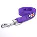 6 feet Purple Reflective Puppy or Dog Leash, X-Small/Small