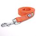 6 feet Orange Reflective Puppy or Dog Leash, X-Small/Small