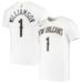 Men's Nike Zion Williamson White New Orleans Pelicans Name & Number Performance T-Shirt