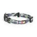 Reflective Camouflage Grey Puppy or Dog Collar, X-Small