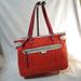 Coach Bags | Coach Smooth Leather Color Block Tote | Color: Orange/Pink | Size: 15.5 X 12 X 4