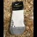 Nike Accessories | Nike New No Show Socks Fits Size 5-10 Women | Color: Gray/White | Size: Os