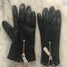 Michael Kors Accessories | Michael Kors 100% Genuine Leather Gloves | Color: Black | Size: L