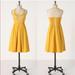 Anthropologie Dresses | Floreat Anchors Aweigh Yellow Dress 4 | Color: White/Yellow | Size: 4