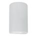 Orren Ellis Aireal 1 - Bulb 12.5" H Integrated LED Outdoor Flush Mount Ceramic in White | 12.5 H x 7.75 W x 4 D in | Wayfair