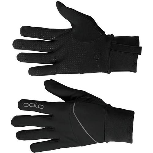 ODLO Handschuhe INTENSITY SAFETY LIGHT, Größe L in Schwarz