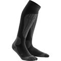 CEP Herren Skisocken Ski Thermo Socks, Größe III in Schwarz/Dunkelgrau