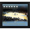 North Carolina Tar Heels Framed 15" x 17" Basketball Championship Count Collage