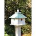 Darby Home Co Symone 19 in x 15 in x 19 in Birdhouse Plastic/Metal in Blue | 18.625 H x 15 W x 19 D in | Wayfair 548A2B509F2E4DF587FA7E7B9DA825AF