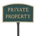 Red Barrel Studio® Bodinejr Private Property Statement Garden Sign Metal | 10 H x 15 W x 0.25 D in | Wayfair 3F2CF247047348B5BD078348415AAC58