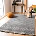 Gray 48 x 0.39 in Indoor Area Rug - Union Rustic Powell Geometric Hand-Tufted Charcoal Area Rug Polyester/Cotton | 48 W x 0.39 D in | Wayfair