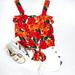 Zara Tops | Floral Sleeveless Top By Zara Basic | Color: Orange/Red | Size: S