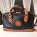 Dooney & Bourke Bags | Dooney & Bourke Black Doctor Satchel Leather Bag | Color: Black/Brown | Size: 11.5 X 5.5 X 7.5 In