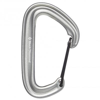 Black Diamond - Litewire Carabiner - Schnappkarabiner grau Image