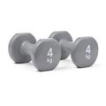 Reebok Unisex's Dumbbells, Grey, 4 kg