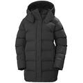 Helly Hansen Women's Standard Aspire Puffy Parka Waterproof Windproof Breathable Jacket, 990 Black, Small
