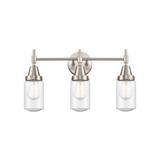 Innovations Lighting Bruno Marashlian Caden 22 Inch 3 Light Bath Vanity Light - 447-3W-SN-G314-LED