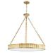 Hudson Valley Lighting Middlebury 30 Inch 8 Light LED Chandelier - 903-AGB