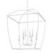 Hudson Valley Lighting Bryant 34 Inch Cage Pendant - 8334-WP