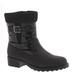 Trotters Berry Mid - Womens 7.5 Black Boot W