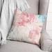 Ophelia & Co. Mcgrew Watercolor Flowers Square Pillow Cover & Insert Polyester/Polyfill blend | 1.5 H x 18 W x 18 D in | Wayfair