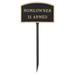 Red Barrel Studio® Bogoljub Homeowner Is Armed Statement Garden Sign Metal | 5.5 H x 9 W x 0.25 D in | Wayfair 423594AFD6A54285B451C9ED4304F5E1