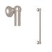 Rohl Shower Grab Bar Metal in Gray | 2.72 H x 1.37 D in | Wayfair 1251STN