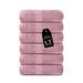 Lavish Touch Aerocore 6 Piece 100% Cotton Hand Towel Set 100% Cotton in Pink | Wayfair 2667