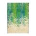 Blue/Green 84 x 60 x 0.25 in Area Rug - My Magic Carpet Hazel Chevron Teal Flatweave Teal Area Rug Polyester | 84 H x 60 W x 0.25 D in | Wayfair