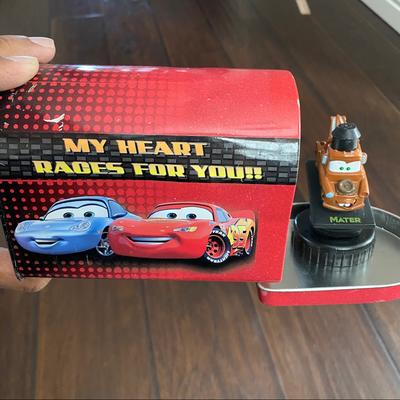 Disney Toys | Disney Cars Mail Box Mater Bottle Top To Play With | Color: Red | Size: Osb