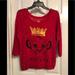 Disney Sweaters | Lion King Women’s Sweater | Color: Black/Red | Size: M