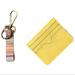 Anthropologie Accessories | Anthropologie Boho Striped Key Chain & Card Holder | Color: Tan/Yellow | Size: Os