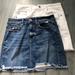 American Eagle Outfitters Skirts | 2 American Eagle Jean Skirts | Color: Blue/White | Size: 4
