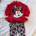 Disney Matching Sets | Disney 2 Piece Minnie Mouse - 12 Mo. | Color: Red | Size: 12mb