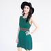 Free People Dresses | Free People Turquoise Polka Dot Dress | Color: Blue/Green | Size: M