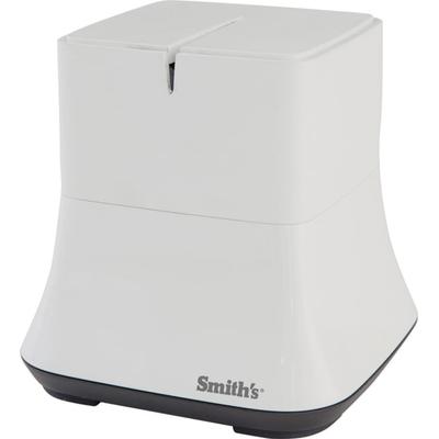 "Smith's Sharpeners Mesa Electric Sharpener White 5.5in X 5.5in X 5.5in Non-Slip Base White"