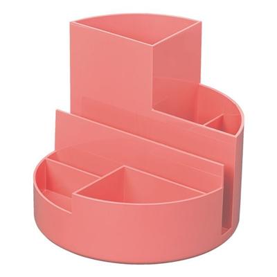 Schreibtisch-Organizer »MAULrundbox« rosa, MAUL, 14x12.5 cm