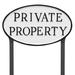 Red Barrel Studio® Bodrogi Private Property Statement Garden Sign Metal | 10 H x 18 W x 0.25 D in | Wayfair 2EBF8184AD1E478C9886B8515DDB851F