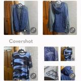 Columbia Jackets & Coats | Euc Columbia Poly&Nylon Jacket Xl+Camowolf Tee | Color: Blue/Gray | Size: Xl