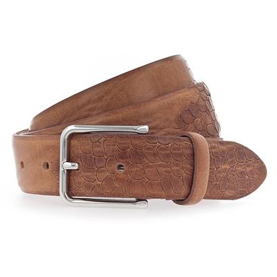 b.belt - Gürtel Leder 1 ct Braun Damen